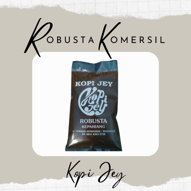 

Kopi Robusta Komersil Bubuk 80gr