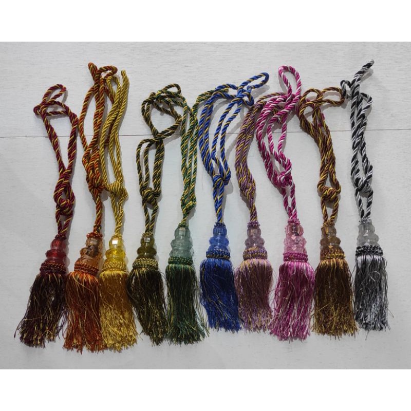 Tassel kristal / tali q / tali gorden / pengikat gorden / gorden