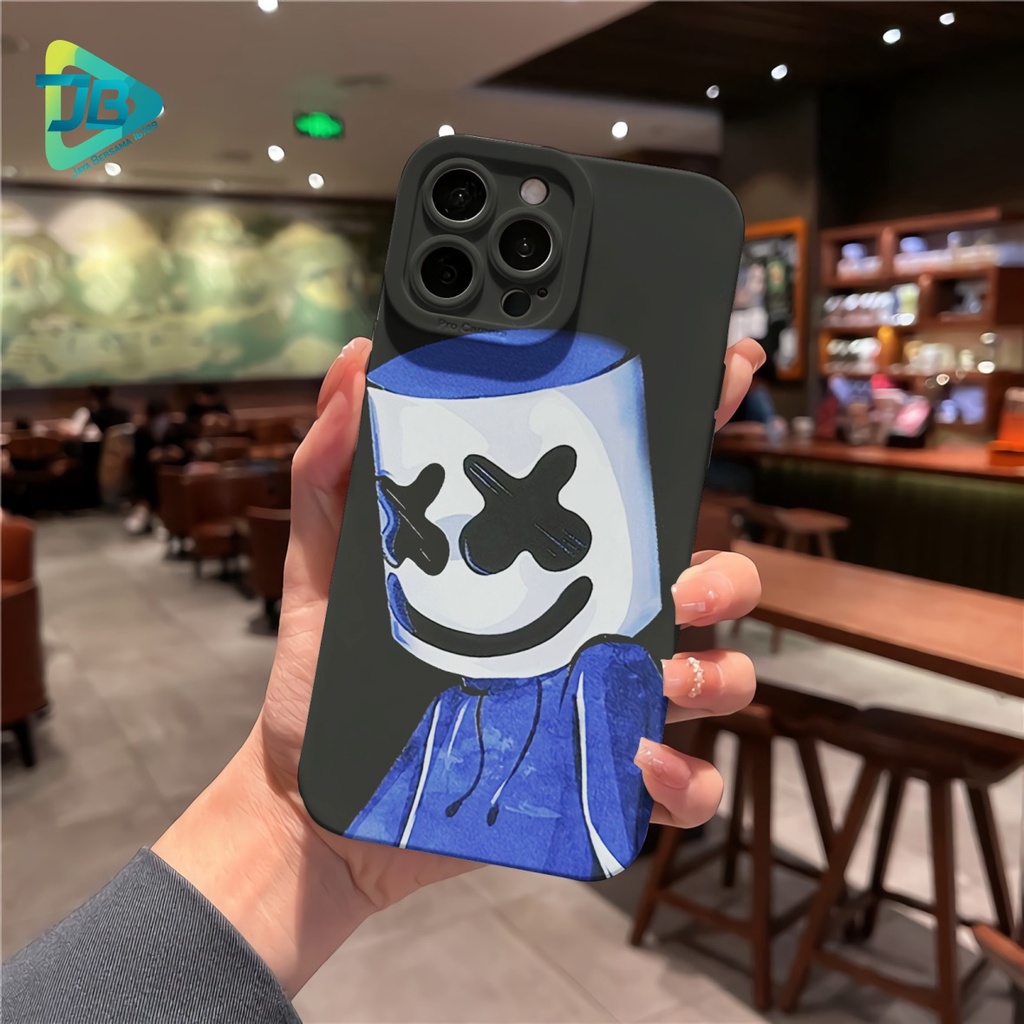 CUSTOM CASE SOFTCASE SILIKON PROCAMERA MARSHMELLO CUSTOM IPHONE 6 6S 7 7+ 8 8+ X XS MAX 11 12 13 14 PRO MAX  JB6687