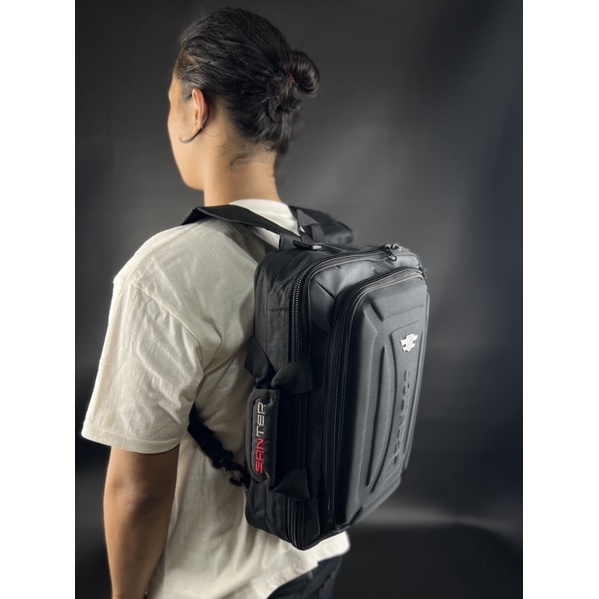 Tas Selempang Terbaru Tas Ransel Pria dan Wanita Tas Laptop Tas Kantor Tas Ransel Dewasa.santer 3in1