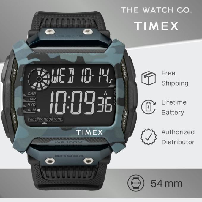 Jam Tangan Timex Expedition Digital Shock Tw5M18200