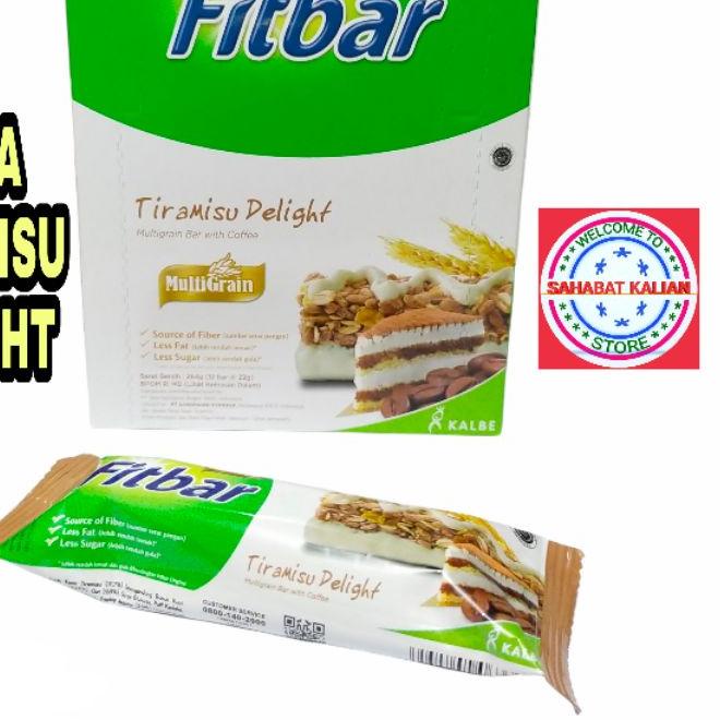 

Discount✔️ ✔️FITBAR TIRAMISU MULTIGRAIN 22GR 1 BOX ISI 12 PCS