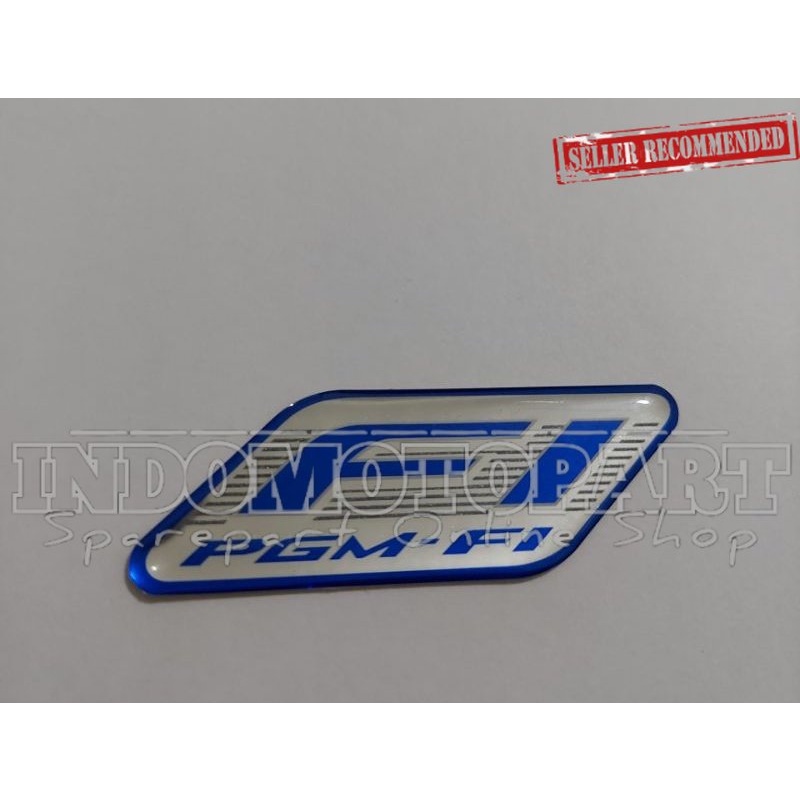 emblem logo FI honda injeksi beat fi supra vario beat scoopy revo FI