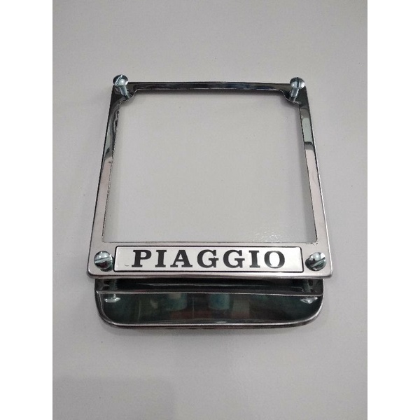 Frame Plat Nomor Belakang Vespa Stainles