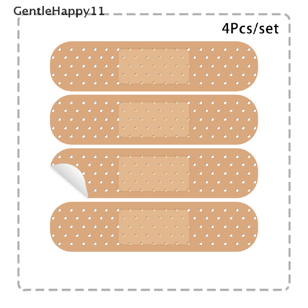 Gentlehappy 4X Band Aid Cover Decal Penyok Scratch Damage Ding Cat Kendaraan Mobil Truk Stiker id