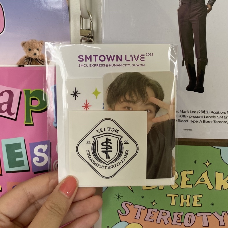 SMCU MD TATTO STICKER MARK NCT 127