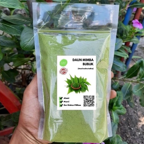 

Bubuk Serbuk Daun Mimba 100 Gram