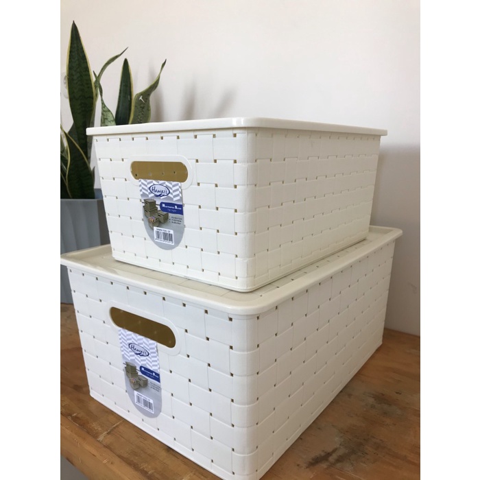 Ker Keranjang Lugano Hawaii/Kotak Penyimpanan Plastik/Keranjang Plastik