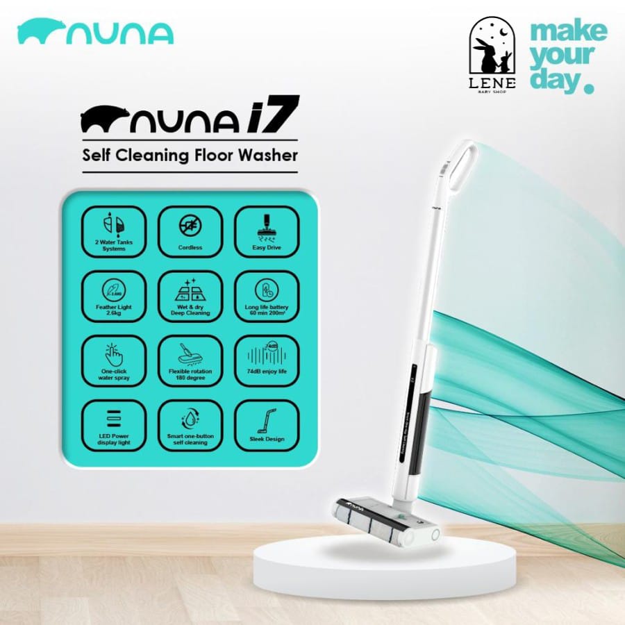 NUNA I7 Cordless Wet Dry Sterilisation Vacuum Cleaner