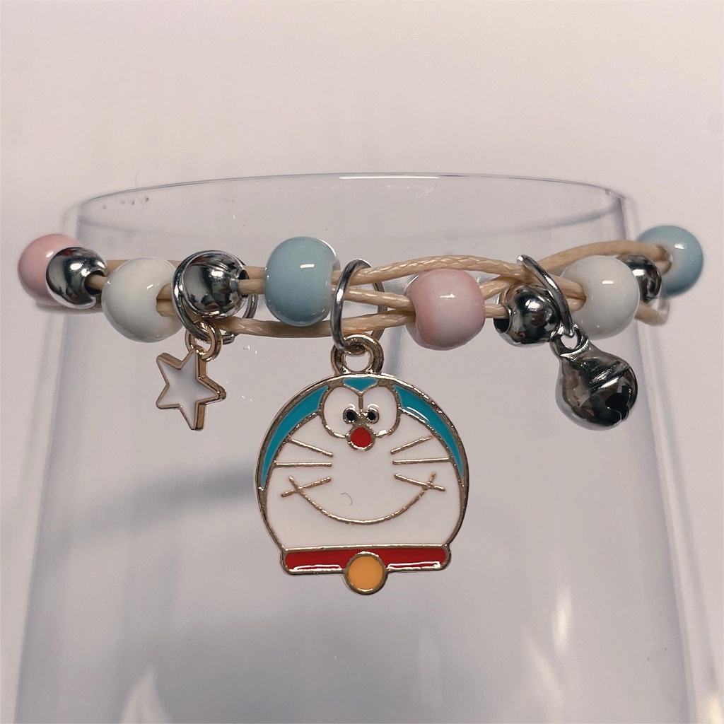 GELANG TANGAN TALI KOREA MOTIF BUNGA / GELANG TALI KOREA BESTIE / BRACELET GELANG TANGAN COUPLE BESTIE