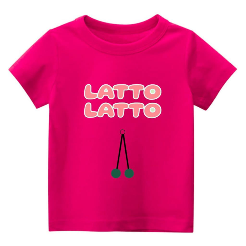 Hzl_outfit Baju Kaos Anak Anak Latto LT BAYAR DITEMPAT Kaos Baju Anak Latto