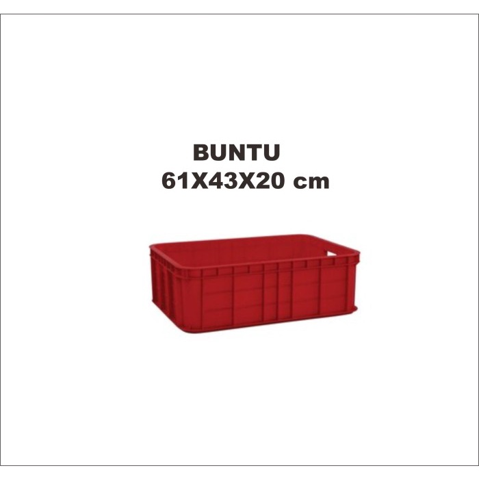 

Container Keranjang Industri Buntu MASPION B K108 61x43x20 cm (Gojek)