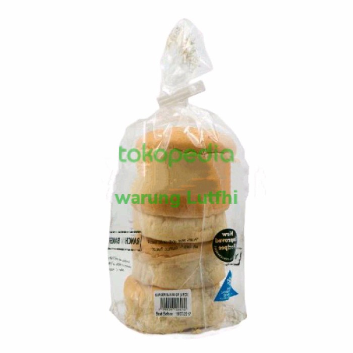 

Ranch bakery burger bun (4s) 80gr