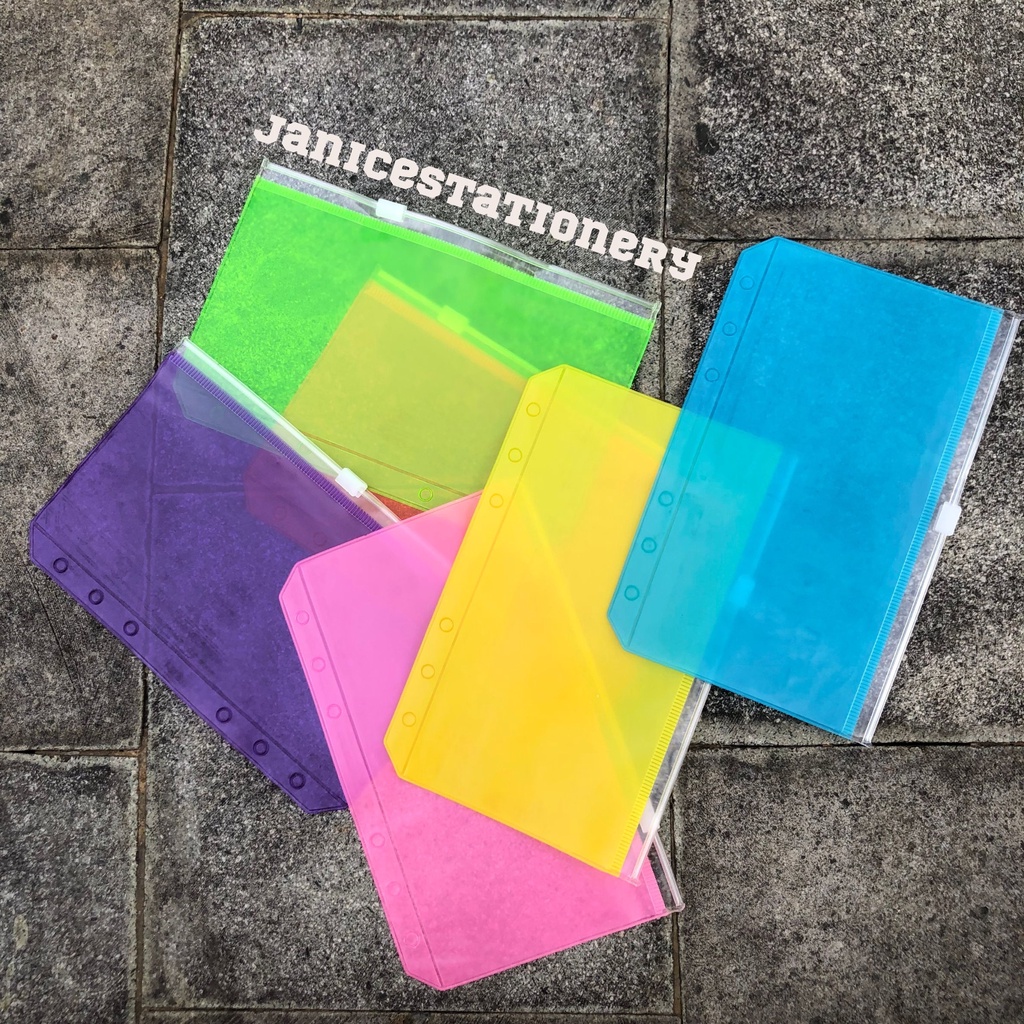 

Pocket zipper keuangan A6 FULL WARNA