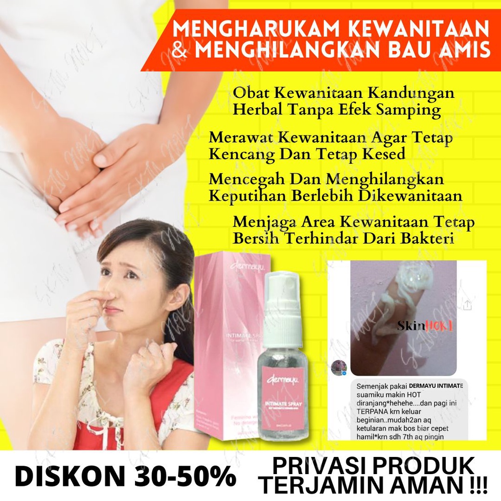 PERAPAT MISS V PERMANEN DERMAYU INTIMATE SPRAY 20ML PERAWATAN KEWANITAAN ORIGINAL BPOM