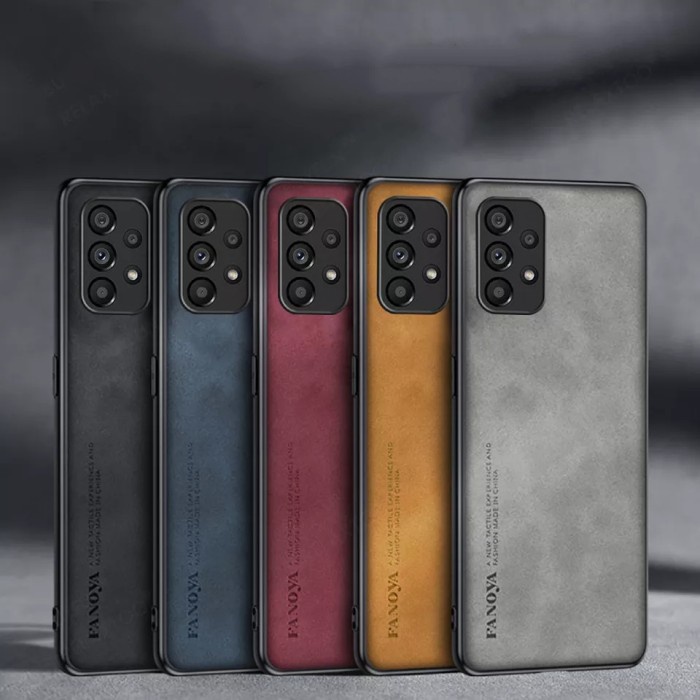 Casing Samsung Galaxy A23 5G Soft Case Pelindung Lembut Leather Mewah