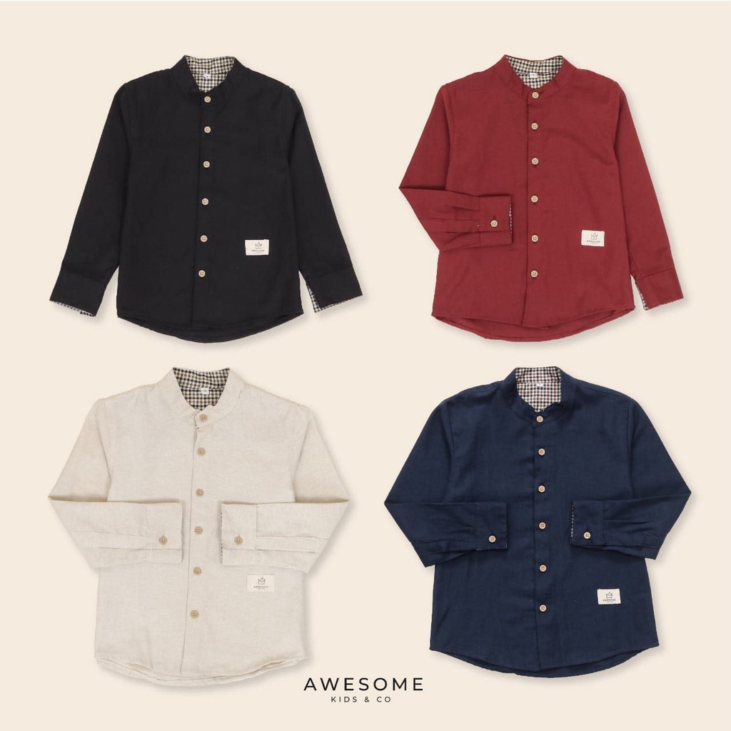 Kemeja koko anak koko ajmal by awesome kids