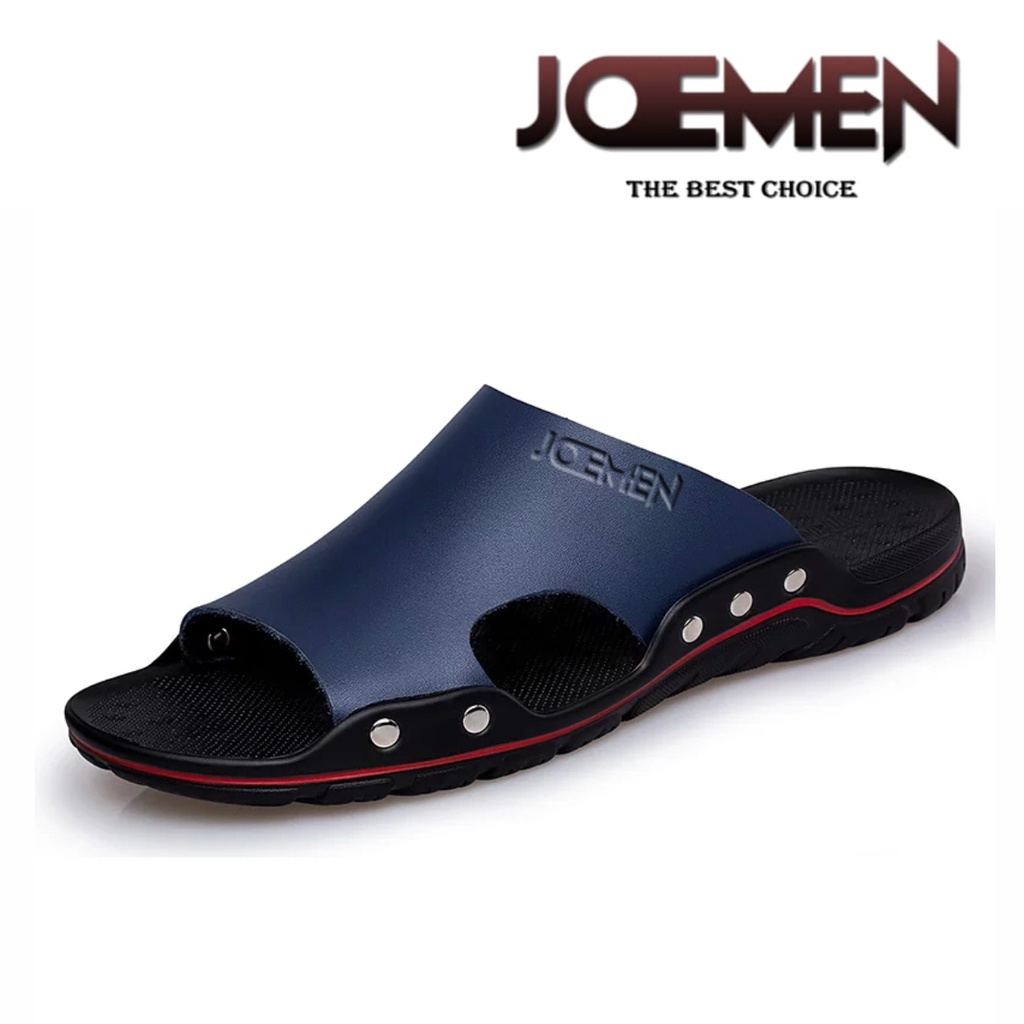 Sandal Kulit Pria Kekinian Terbaru Casual Joemen S 25 Sandal Sendal Cowok Dewasa Import Sandal Pria Kulit Joemen S25 Casual Santai Pria Original Import