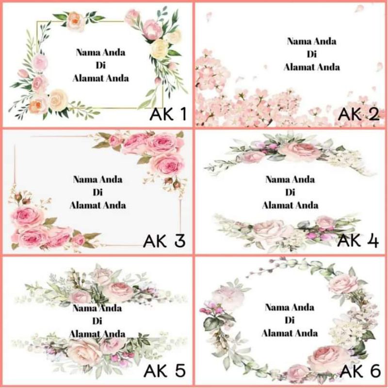 Amplop custom amplop paperline ukuran 110