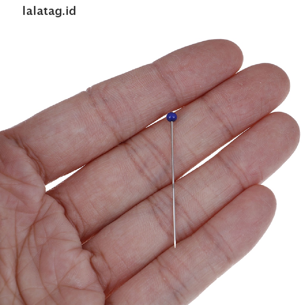 [lalatag] 250pcs/lot Jahit Lurus Dressmaking Pins Pearl Head Straight Quilg Pins [ID]