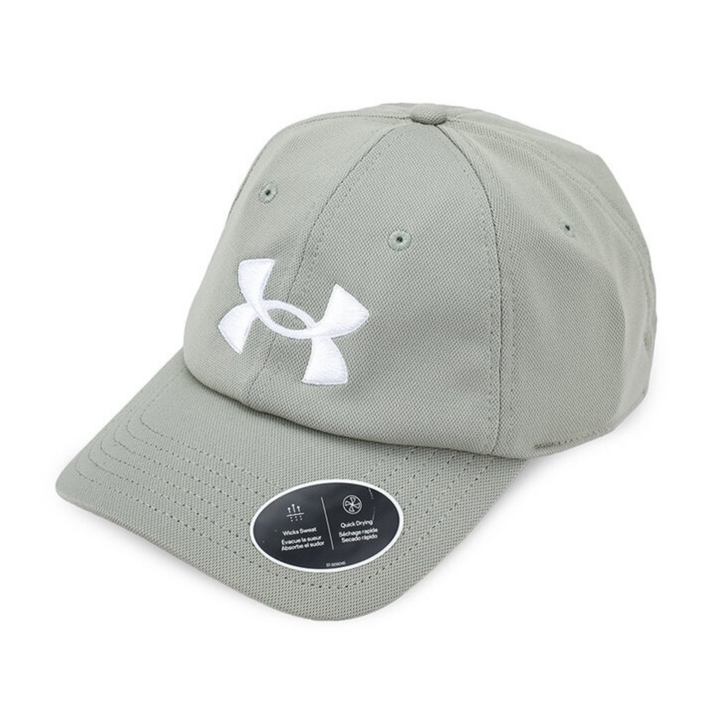 Under Armour UA Blitzing Adjustable Cap Hat Khaki 1361532-037 Topi Original