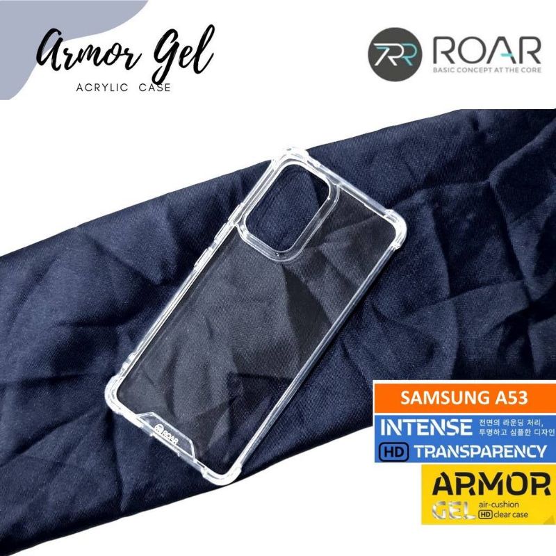 Case Samsung Galaxy S22 Ultra / S22 Plus / S22 S22+ 5G Casing Armor Airbag Acrylic ROAR Anticrack