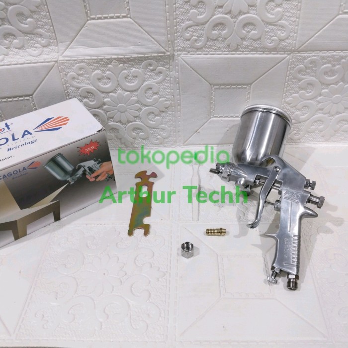 Spray Spray Gun Sagola F75 Tabung Atas