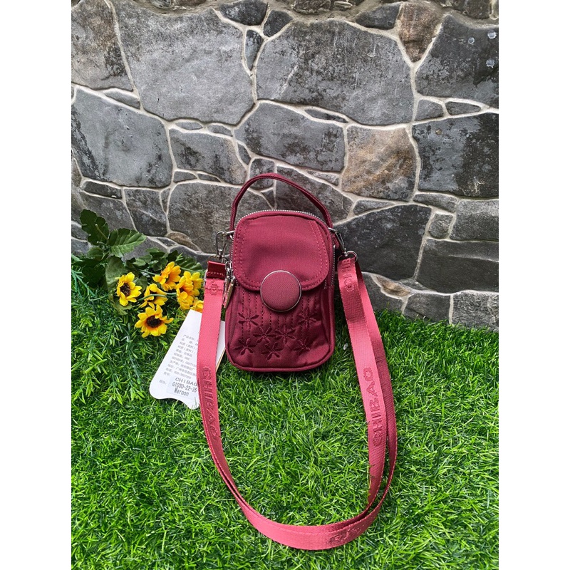 Tas Selempang Chibao G1030-22 Bahan Kanvas. Tas Wanita Tas selempang wanita Import Tas Chibao Import Tas Chibao selempang best seller.!!!!