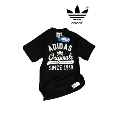 Kaos Adidas|T-shirt Adidas|Grade Original|Adidas Tee|Kaos Adidas Hitam