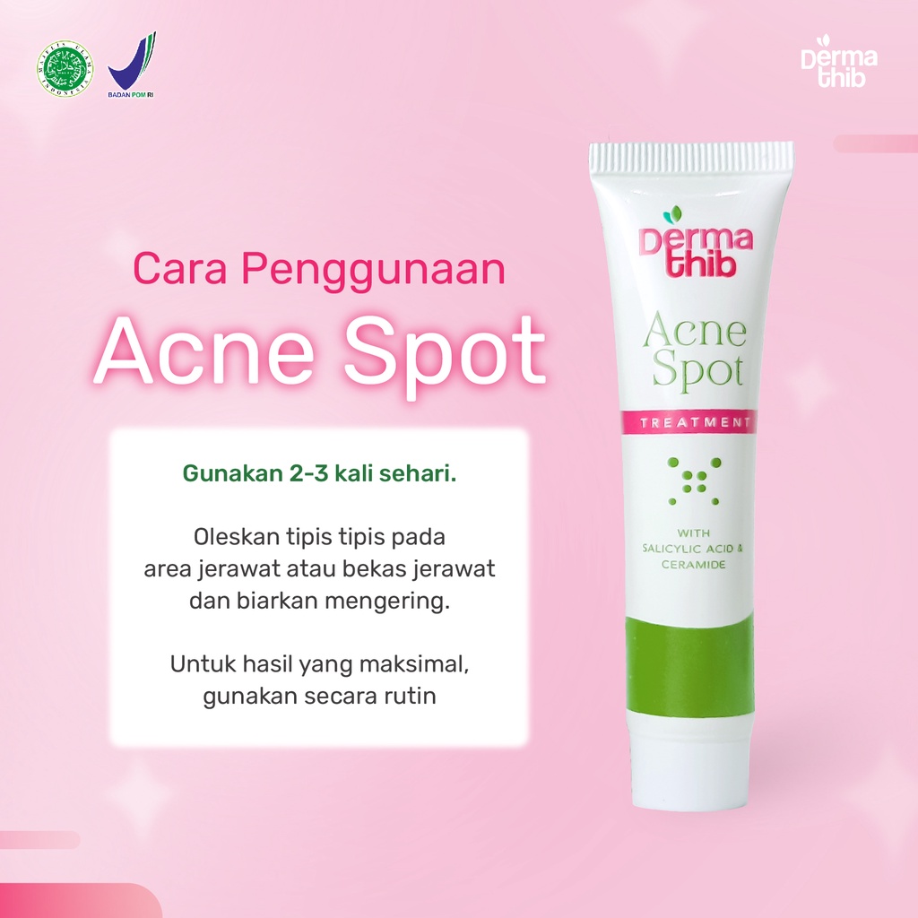 Dermathib Spot Acne Perawatan Jerawat Totol Aman BPOM