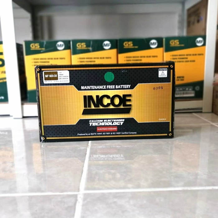 Aki Mobil Chevrolet Captiva Diesel 60038 / 60044 Incoe MF 100Ah