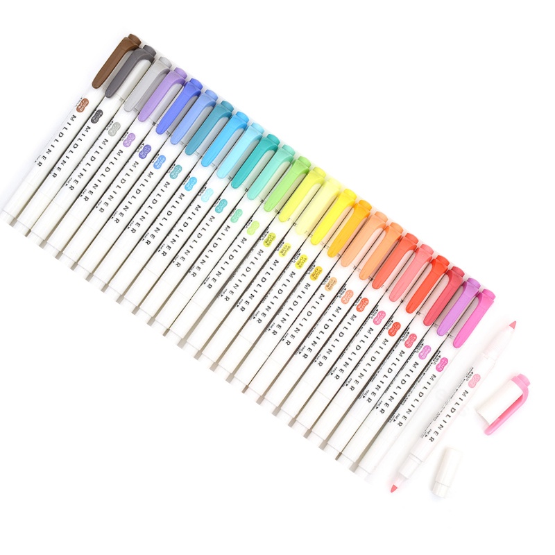 Asaba Stationery - Zebra Mildliner Pen/Highlighter Pen/Penanda Pen Warna