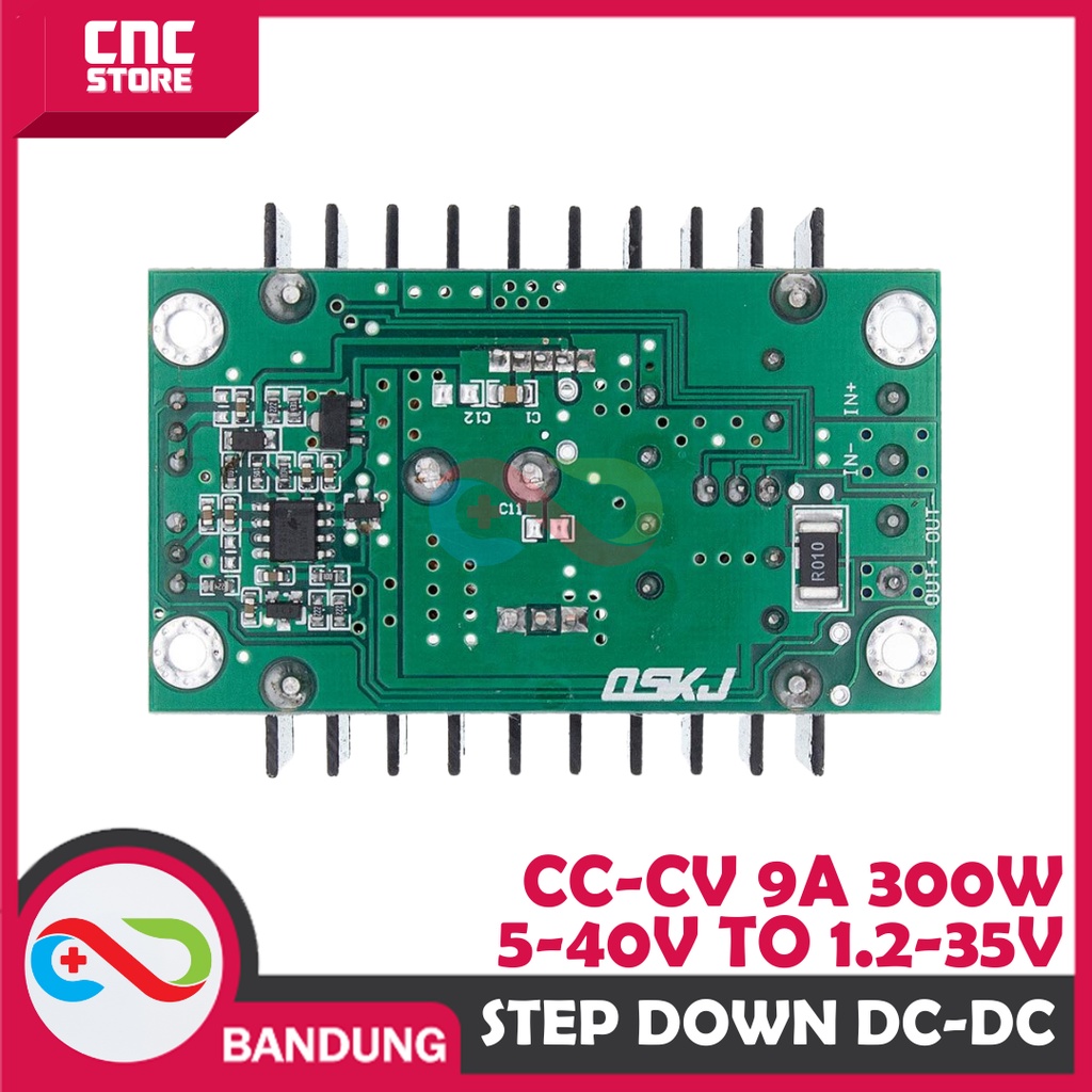 DC DC 9A 300W STEP DOWN CC CV BUCK CONVERTER 5-40V TO 1.2-35V MODULE