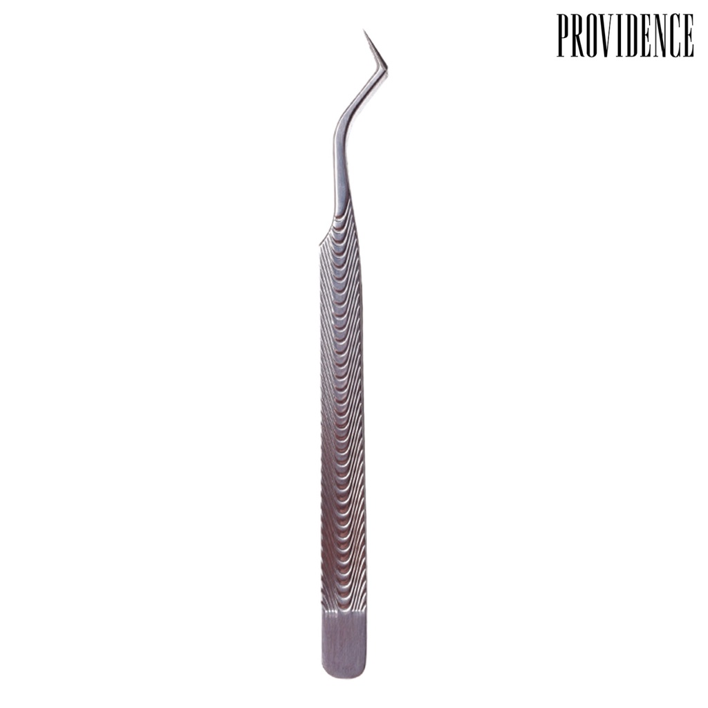 Providence Klip Nail Art Elastisitas Baik Anti-Statis Non-slip Gigitan Ketat Stainless Steel Ikan Garis Presisi Tinggi Penjepit Bulu Mata Makeup Pasokan
