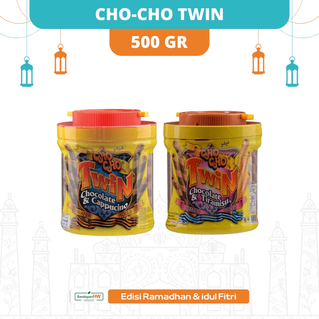 

CHO CHO TWIN WAFER ROLLS 500GR I ED 02 2026