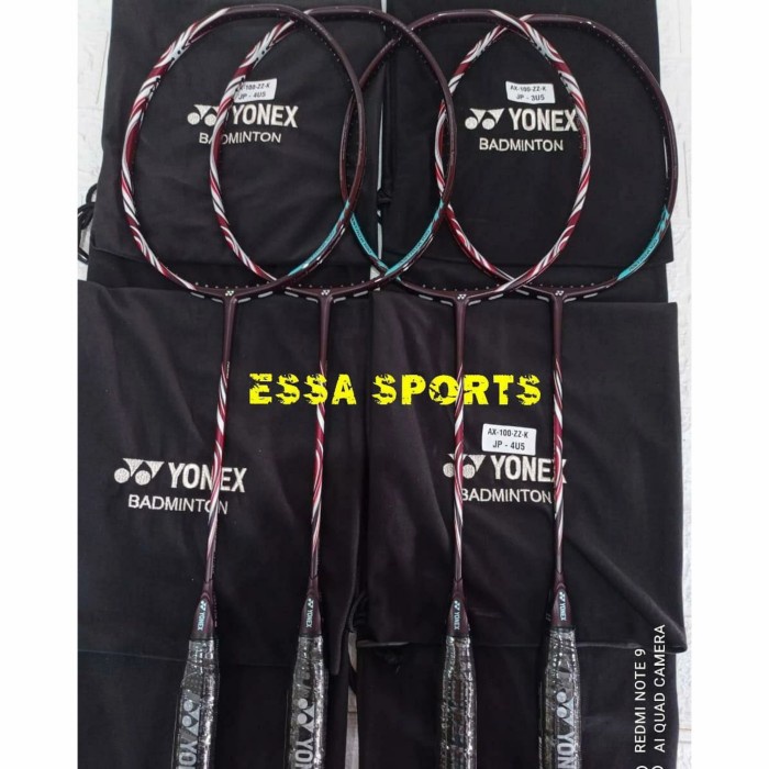 Raket Raket Yonex Astrox 100Zz 100 Zz Kurenai Jp Code Free Senar Dan Grip