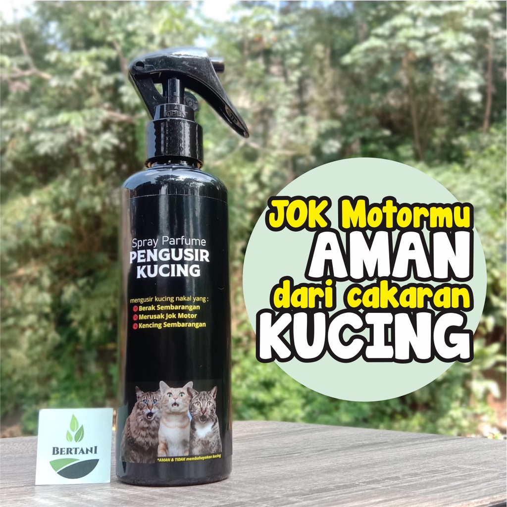 Cat Repellent Spray | Parfume Pengusir Kucing Liar AMPUH MENGUSIR KUCING JOROK 250ml | MENGUSIR TANPA MENYAKITI