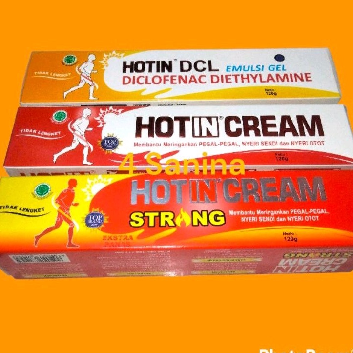 HOT IN CREAM 120 GR TUBE DCL,STRONG,ORIGINAL / HOTIN CREAM.