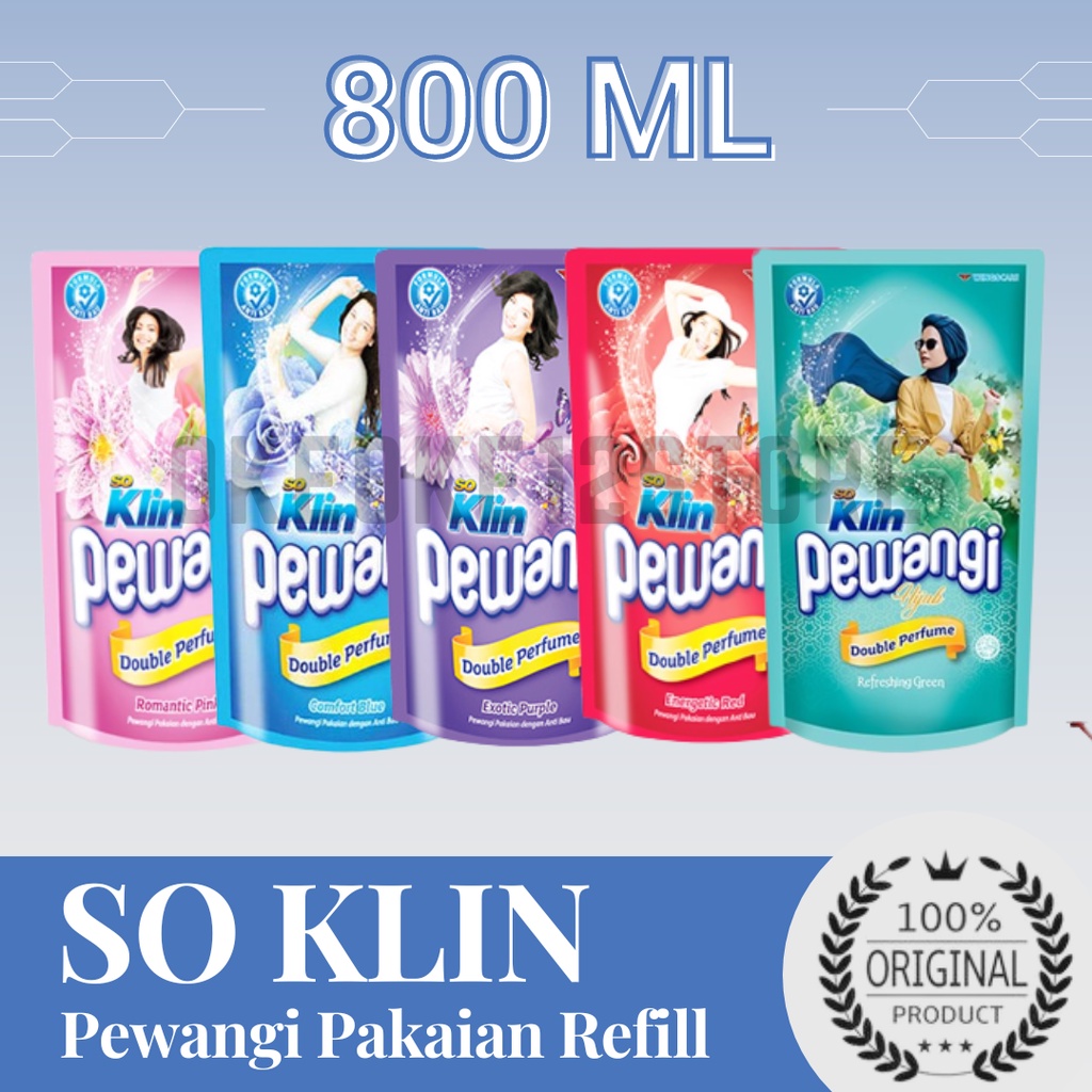 SO KLIN PEWANGI PAKAIAN 800 ML