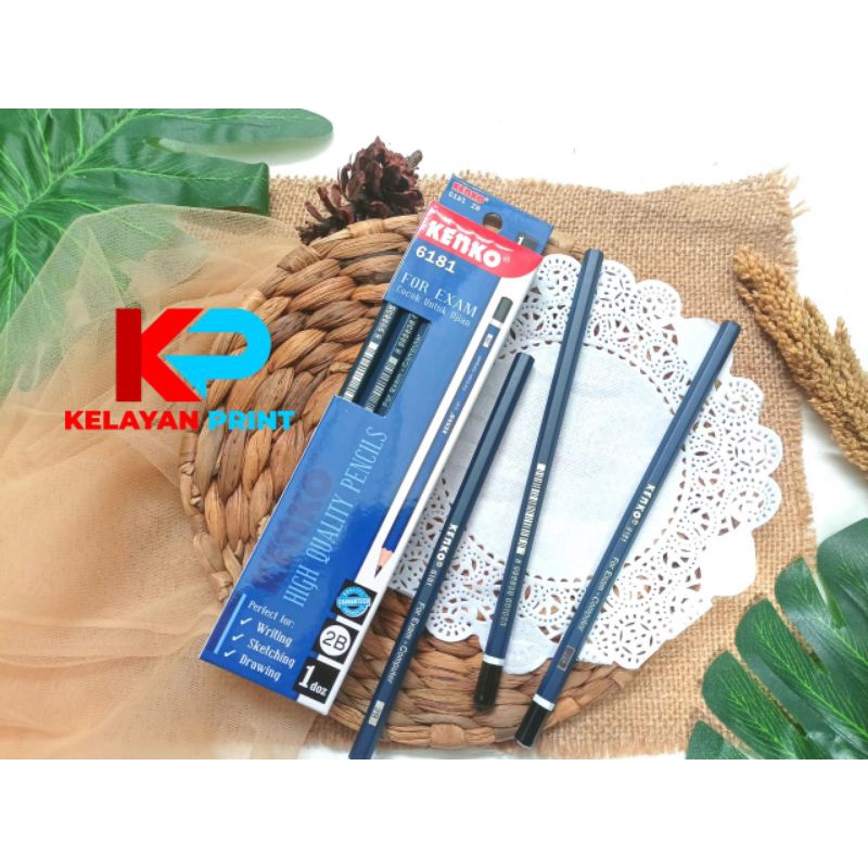 

PENSIL 2B KENKO PER PAK ISI 12 PCS