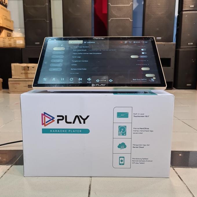 Mesin lagu alat karaoke geisler play asli m19 hardisk 4tb