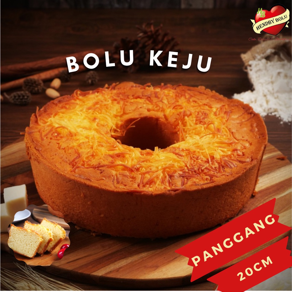 

Bolu Susu Keju Panggang Lembut Chiffon Cheese (Uk 20cm)