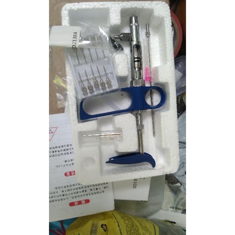 alat suntik hewan peternakan suntikan ayam otomatis DOC- alat vaksin ayam - jarum suntik kelinci - a