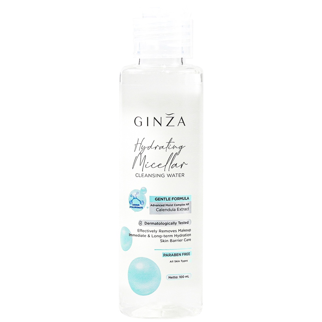 Ginza Micellar Cleansing Water Hydrating 100ml | BIRU