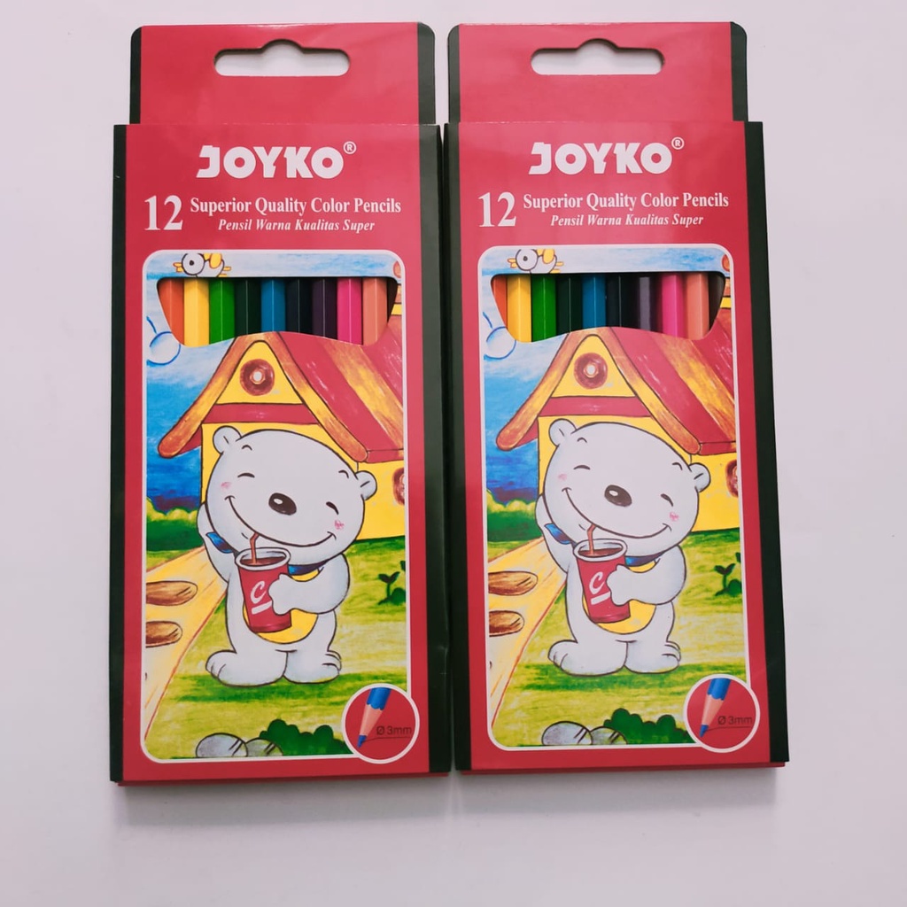 

PENSIL WARNA JOYKO 12 WARNA PANJANG
