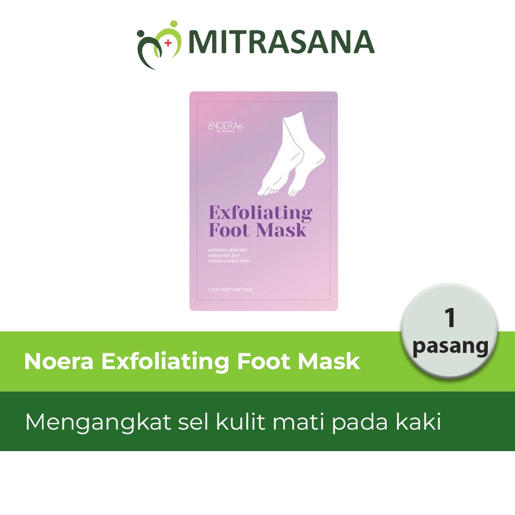 Noera Exfoliating Foot Mask - Masker Kaki