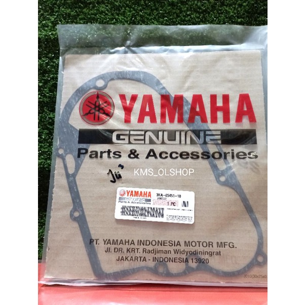 Packing Kopling Gasket Crankcase Cover RX-KING Asli Ori Yamaha 3KA-E5451-10