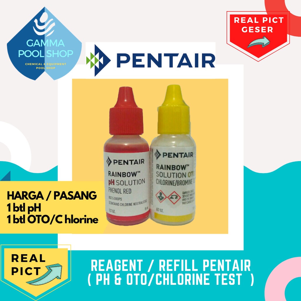 Jual Oto phenol Refill Test Kit PENTAIR - reagent / isi ulang | Shopee ...