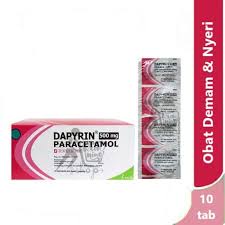 Dapyrin Kaplet Paracetamol Pereda Demam Dan Panas ORIGINAL-BPOM