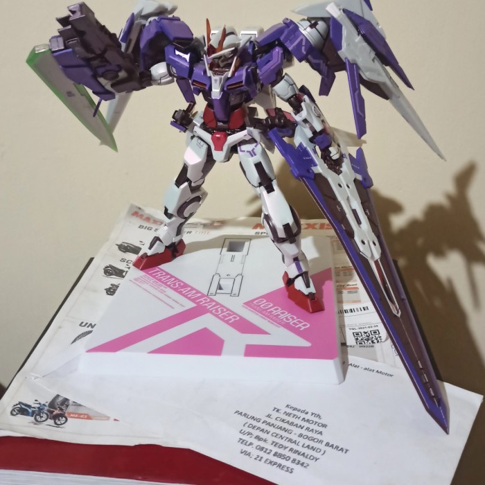 GUNDAM MG 00 XN RAISER METAL BUILD METAL GEAR #ORIGINAL